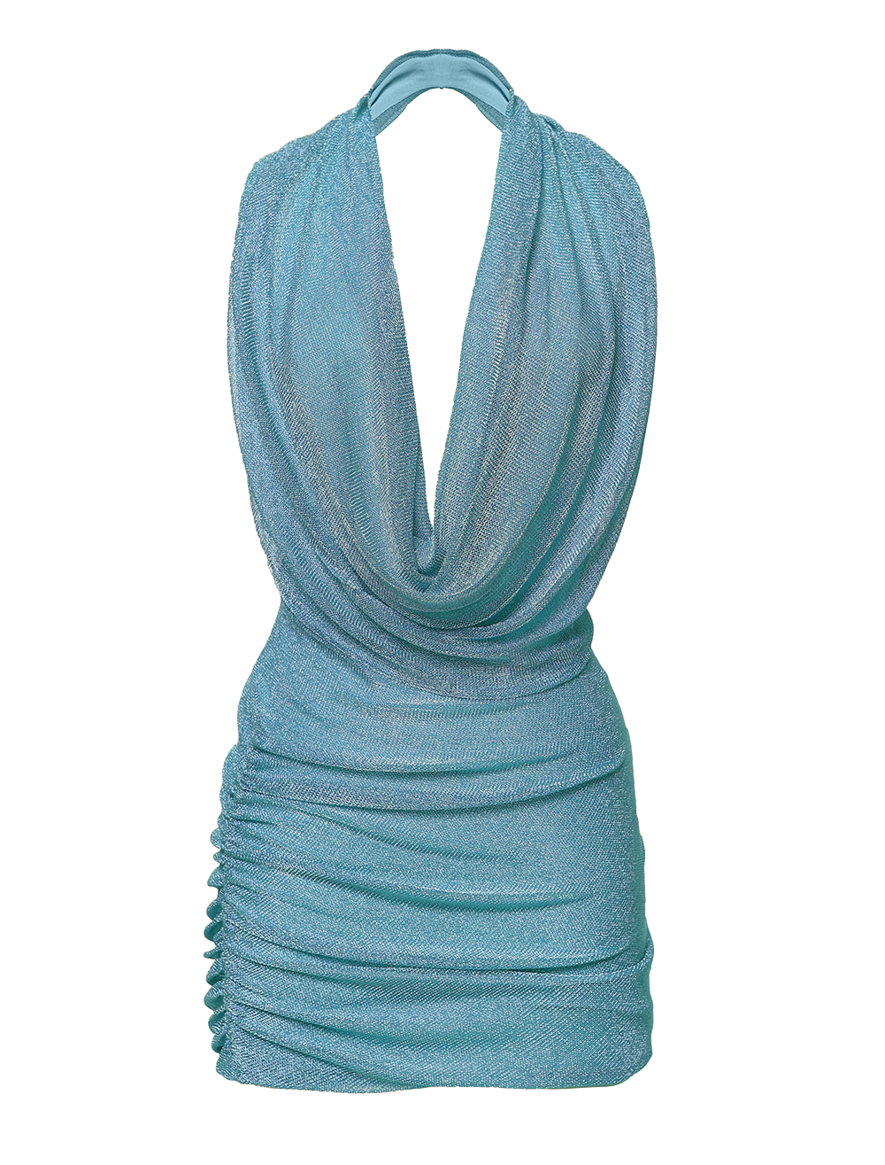 Amazon Mini dress Silver blue - zinazzurra