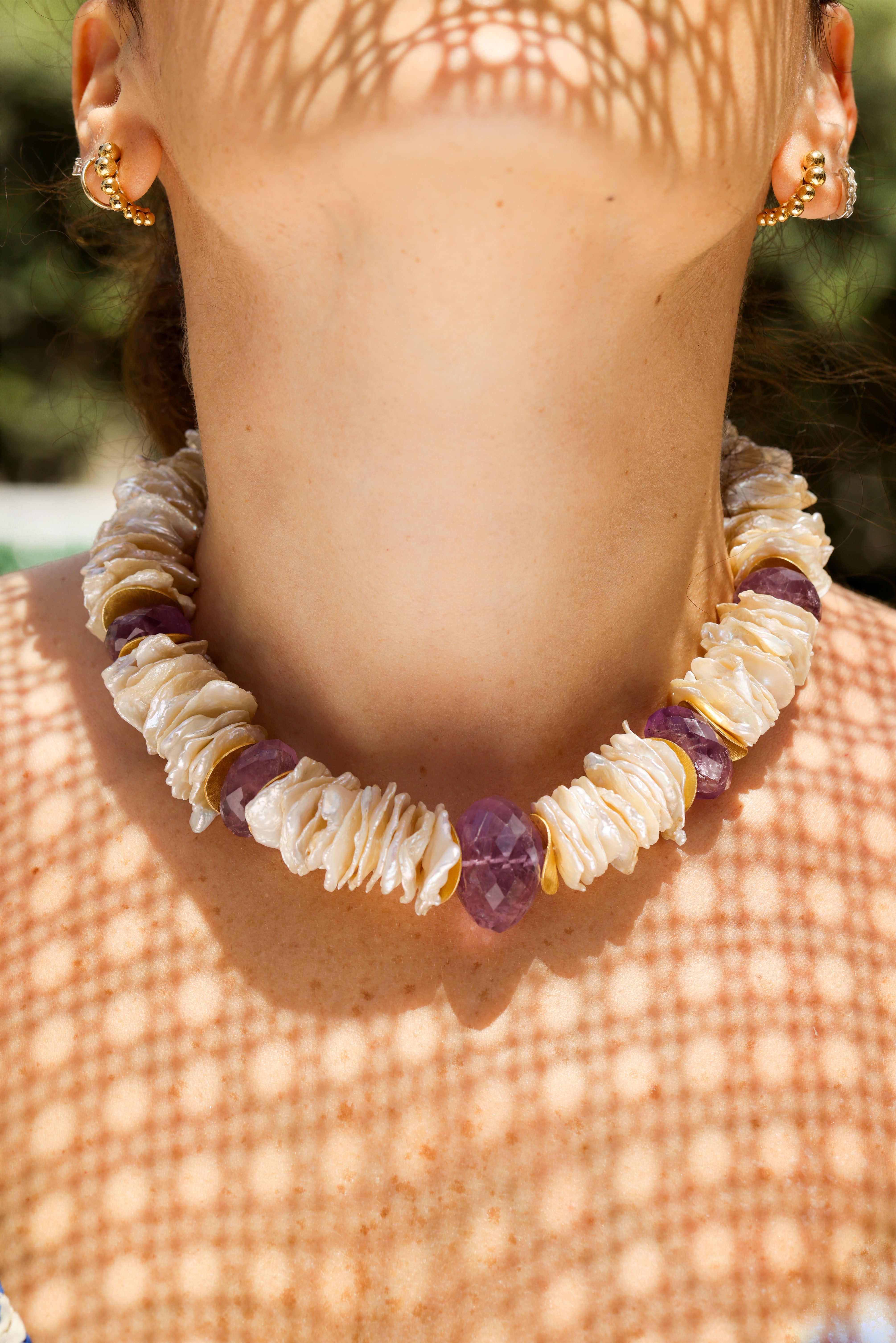 KALANI in Pearl Baroque and Amethyst