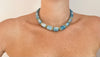 AQUA MARINA necklace in Aquamarine