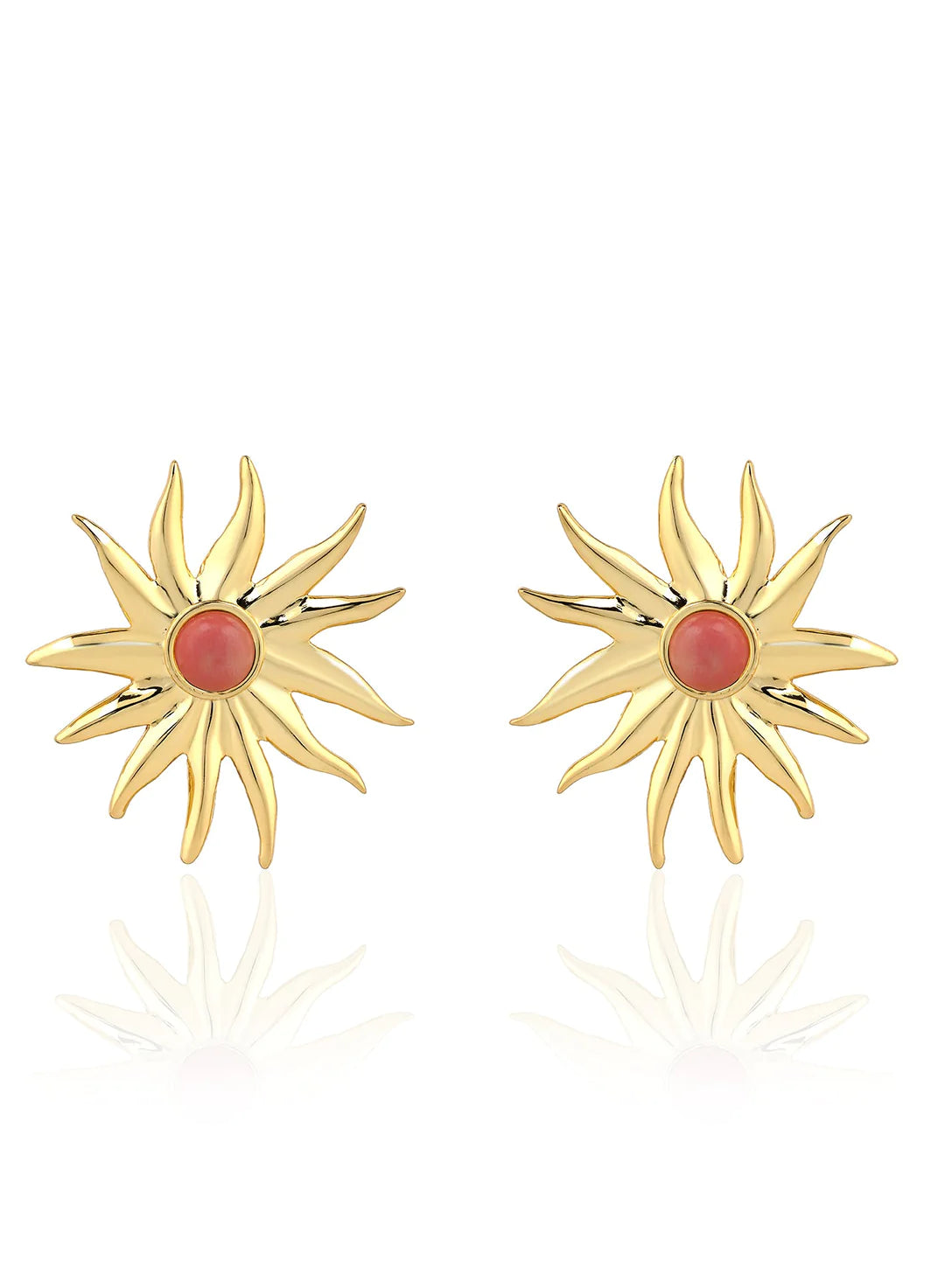 Mehry Coral Earrings - zinazzurra