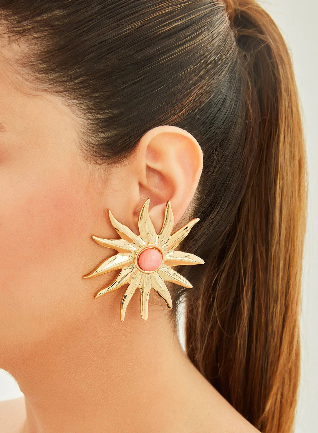 Mehry Coral Earrings - zinazzurra