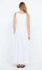 FREYA BOAT NECK DRESS IVORY